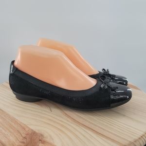 Womens Clarks Candra Glow 26102695 Black Size 6.5 Medium